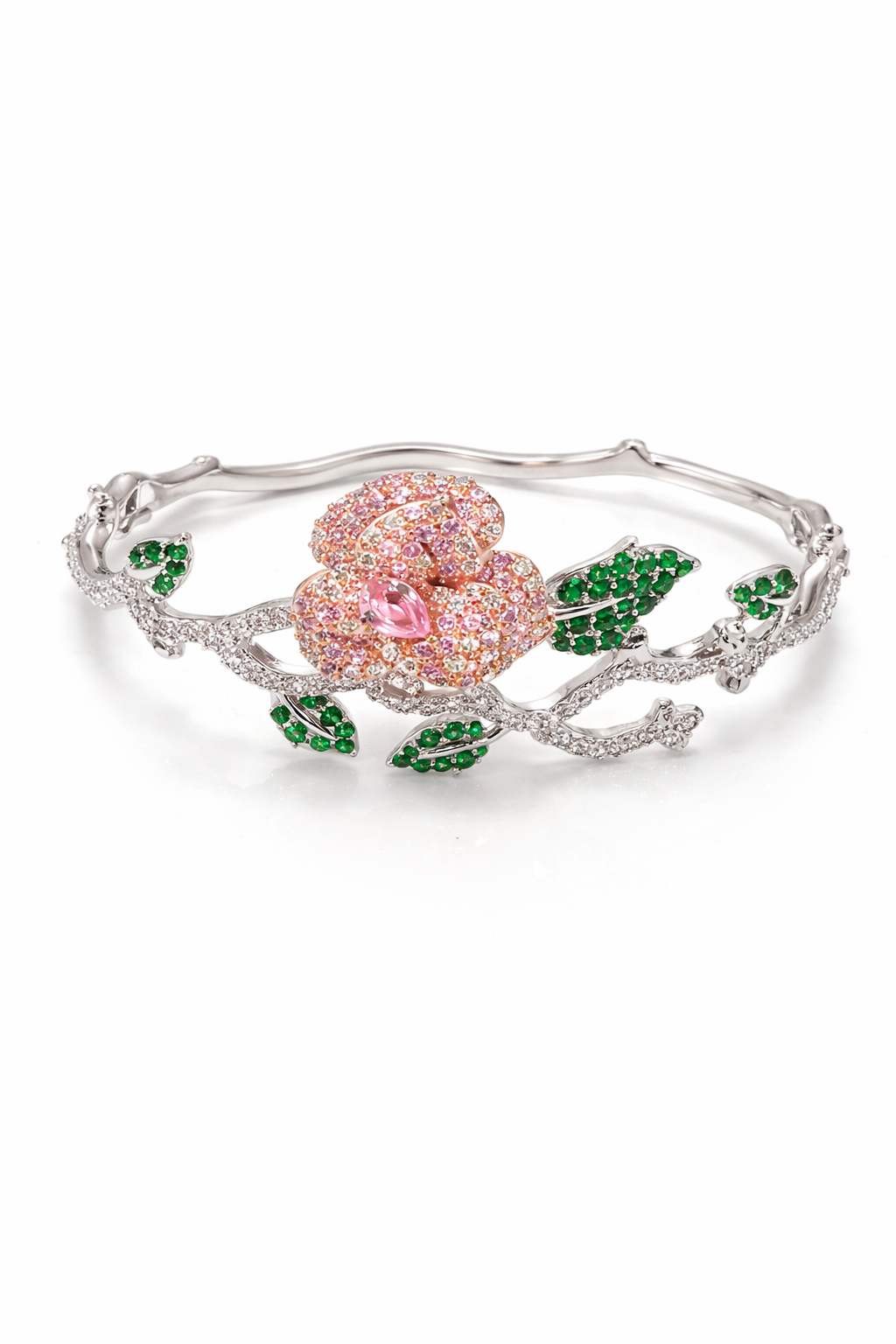 Blush Rose Garden Bracelet - alternate view