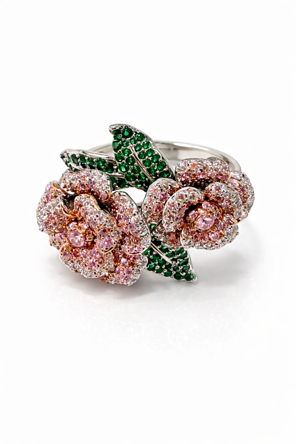 Blush Rose Garden Ring - alternate view