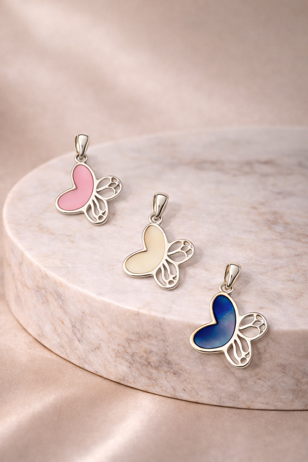 Butterfly Enamel Kids Pendant